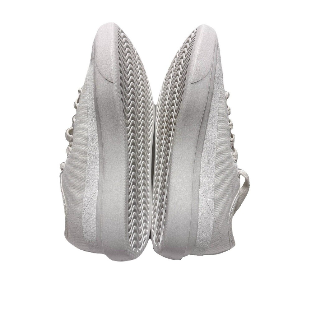 NEW allbirds Womens Size 6 Canvas Piper 2 Casual Sneakers in Blizzard White - Picture 7 of 9
